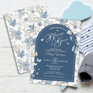 Bloom and Grow Baby Shower Invitation