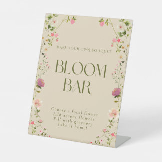 Bloom Bar Sign