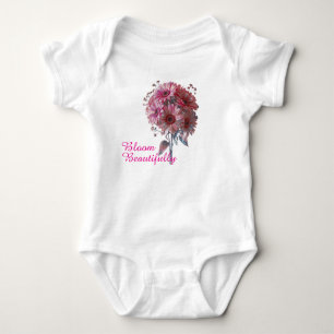 Bloom Beautifully Floral Baby Bodysuit