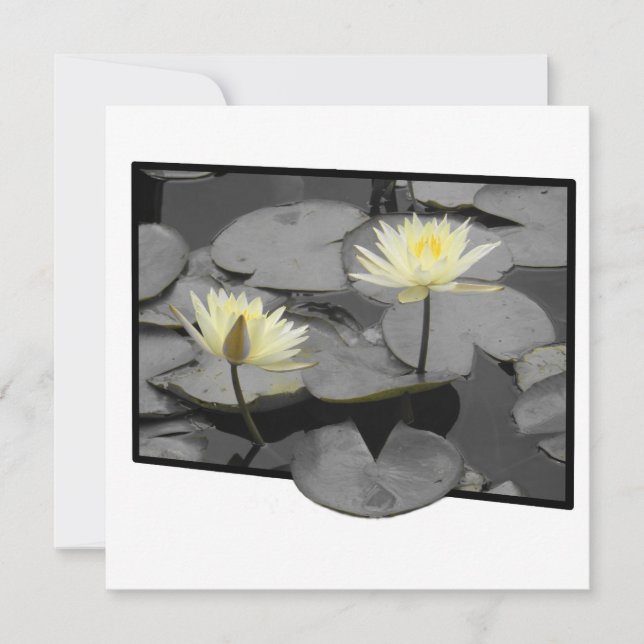 Bloom Beyond the Frame Flat Card (Front)