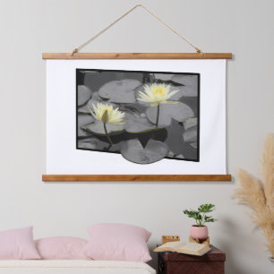 Bloom Beyond the Frame Hanging Tapestry