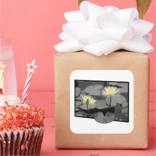 Bloom Beyond the Frame Square Sticker