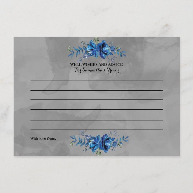 Bloom & Blossom: Your Floral Guide to Advice Enclosure Card (Front)