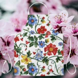 Bloom Boldly – Floral Apron