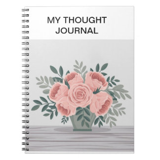 Bloom & Brain Dump – Floral Thought Journal