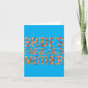 Bloom Brides Fabulous Mother Wedding Crew Tribe Card