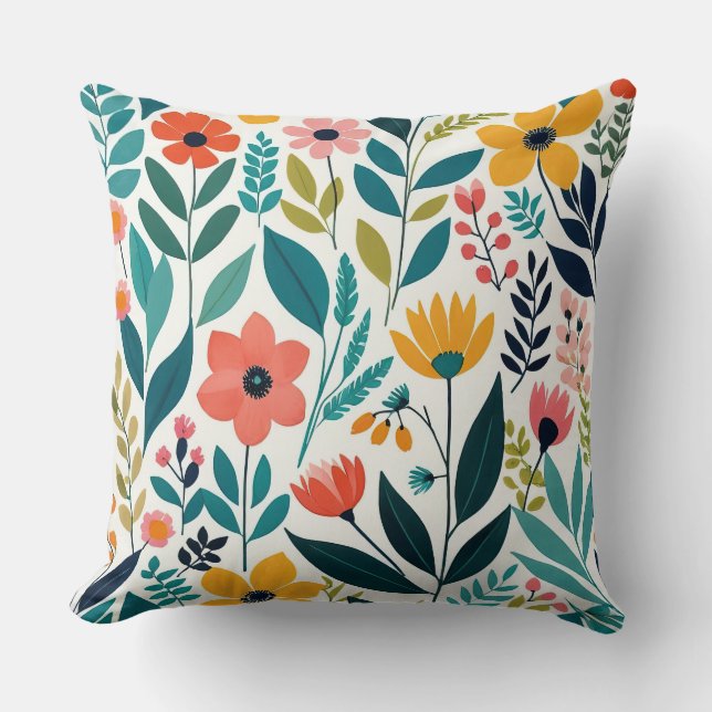 Bloom Brightly Cushion (Front)