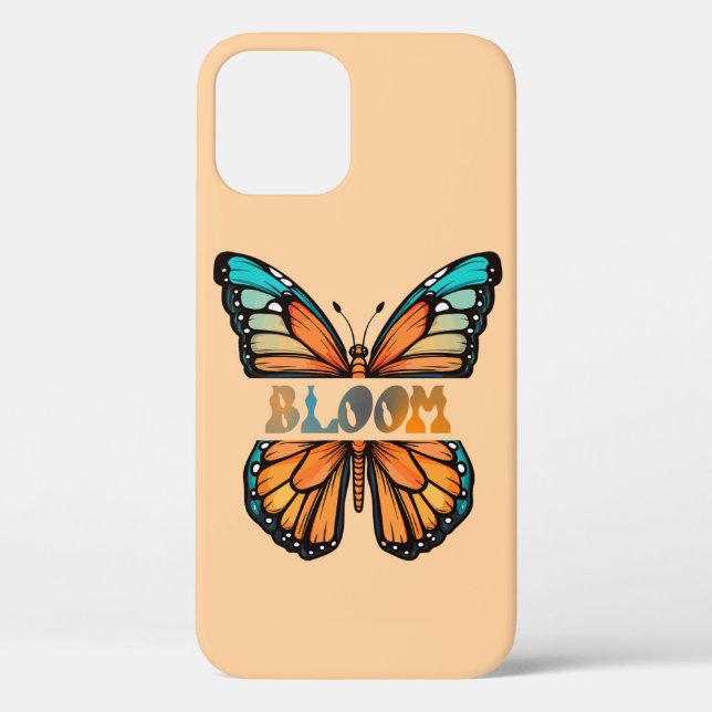 Bloom – Butterfly Design Case-Mate iPhone Case (Back)