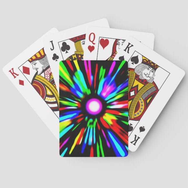 Bloom Flash Playing Cards (Back)