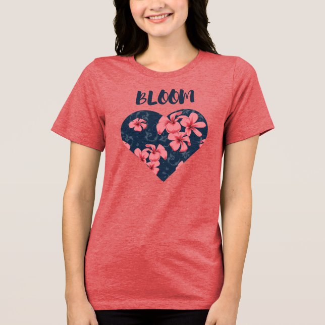 Bloom Floral Print Tee (Front)