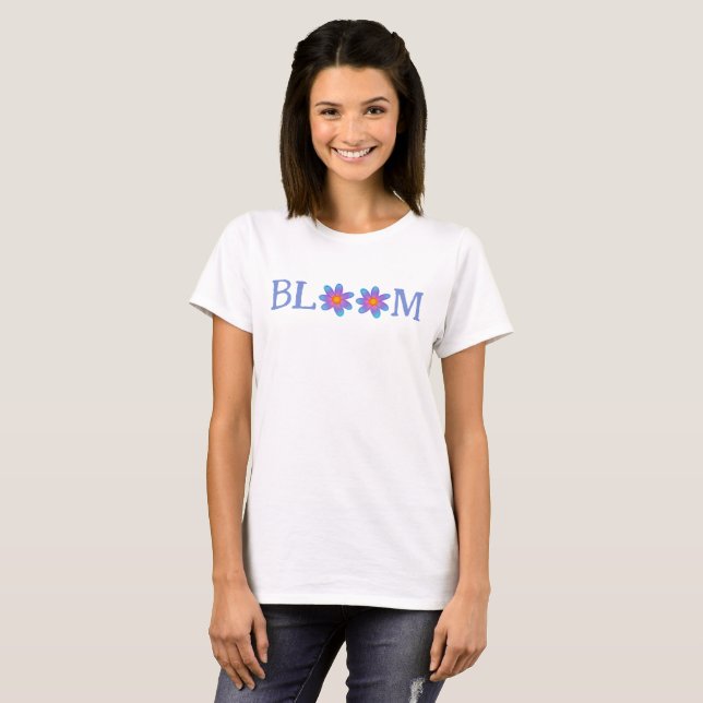 Bloom Flowers Women's T-Shirt (Front Full)