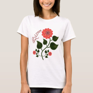  "Bloom" Folk Art Floral Inspiration T-Shirt