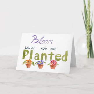 Bloom Greeting Card