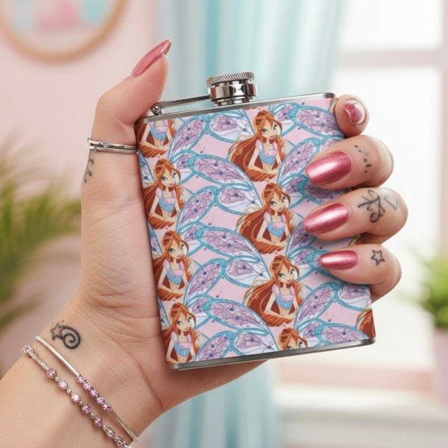 Bloom Hip Flask (Creator Uploaded)