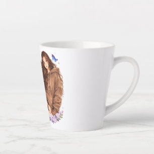 Bloom in Your Own Way Butterfly Girl Coffee Mug
