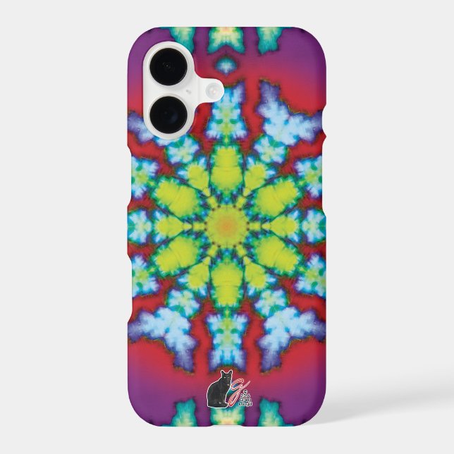 Bloom Kaleidoscope iPhone Case (Back)