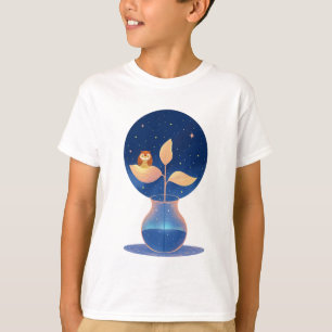 Bloom Mystic Night Owl Garden  T-Shirt