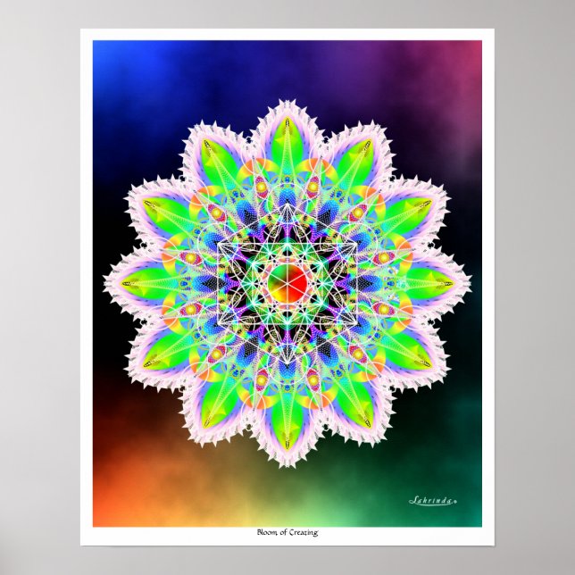 Bloom of Creating Poster (Front)