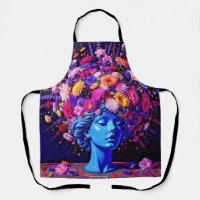 "Bloom of Eternity" – A Colourful Surreal Portrait