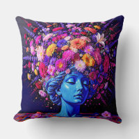 "Bloom of Eternity" – A Colourful Surreal Portrait