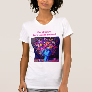 "Bloom of Eternity" – A Colourful Surreal Portrait T-Shirt