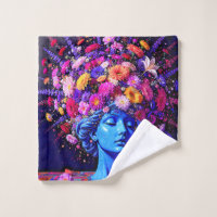 "Bloom of Eternity" – A Colourful Surreal Portrait