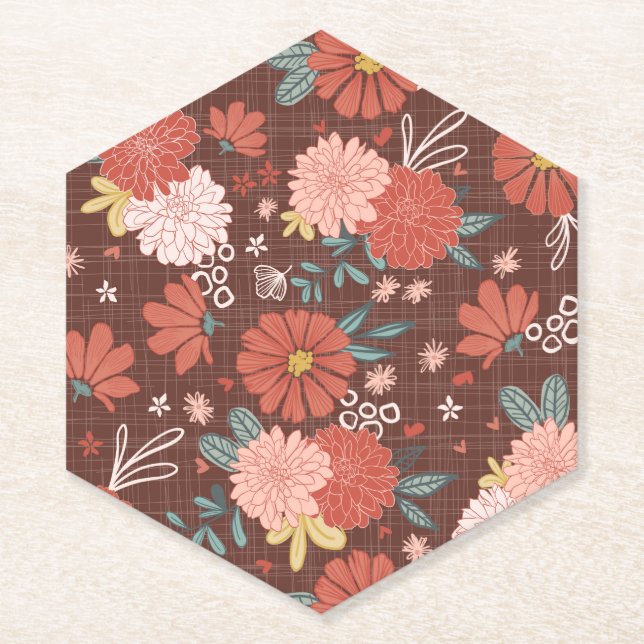Bloom Paper Coaster (Front)