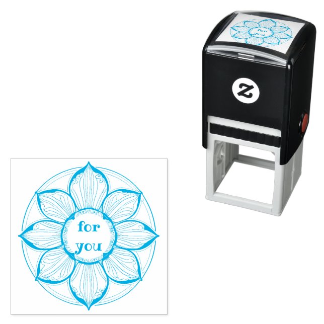 bloom self-inking stamp (In Situ)