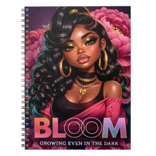 Bloom Spiral Notebook – Growing Even in the Dark