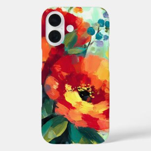 Bloom Vibrant Floral Garden iPhone 16 Case