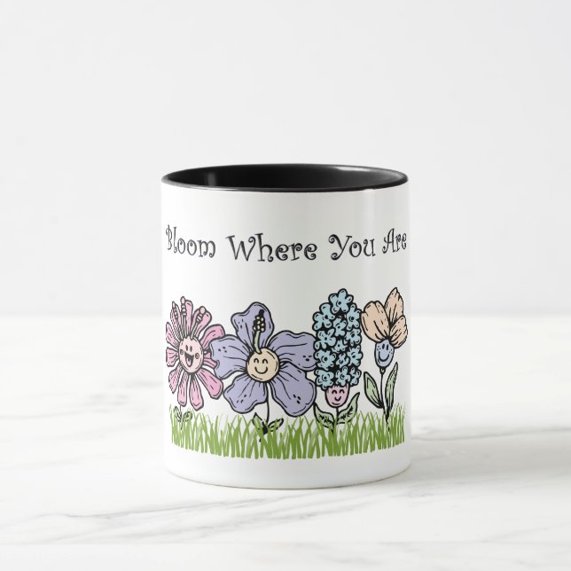 Bloom Where You Are Mug (Center)