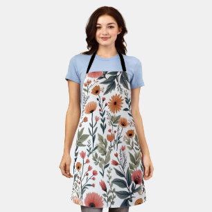 Bloom Where You Are Planted – Inspirational Floral Apron