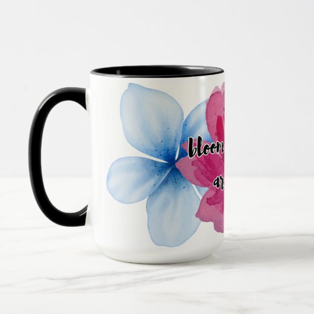 Bloom Where You Are Planted Mug (Left)
