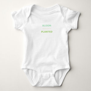 Bloom Where You’re Planted Hoodie & Mug – Inspirat Baby Bodysuit