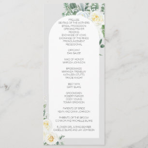 Bloom White Floral Long Program