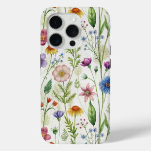 Bloom Wildflowers iPhone 15 Pro Case