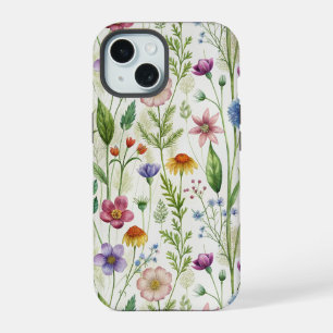 Bloom Wildflowers iPhone 15 Case