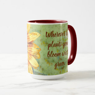 Bloom with Grace Coffee Mug