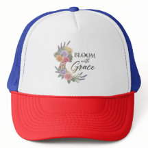 Bloom with Grace Elegant Floral Woman Silhouette