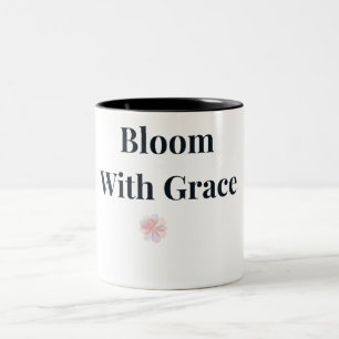 Bloom With Grace Floral Coffee Mug