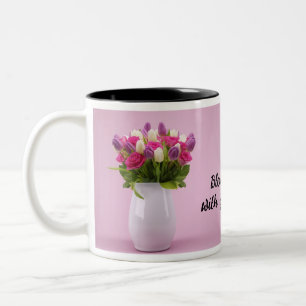 Bloom with Grace Floral Mug