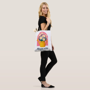 Bloom with Grace Tote Bag