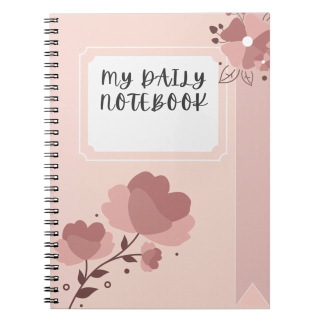 Bloom & Write – Floral Notebook (Front)