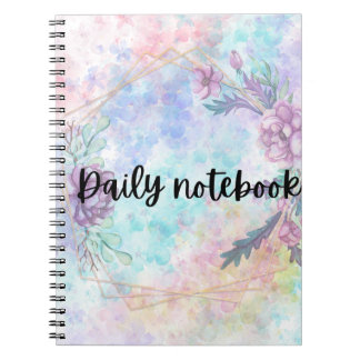 Bloom & Write – Floral Notebook