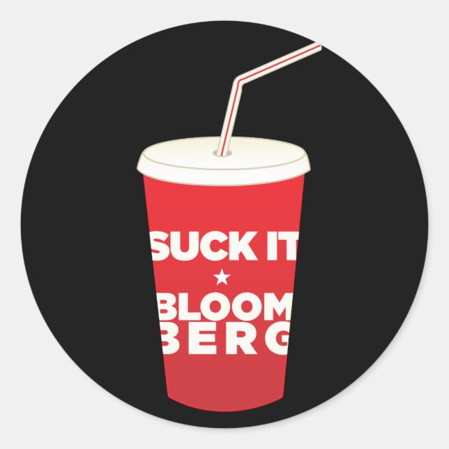 Bloomberg Soda Ban Protest stickers (Front)