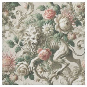 Bloombound Sentinel – Gothic Statement Tile Fabric