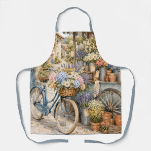 Bloomcore Flower Market Bicycle Apron