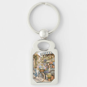 Bloomcore Flower Market Bicycle Key Ring