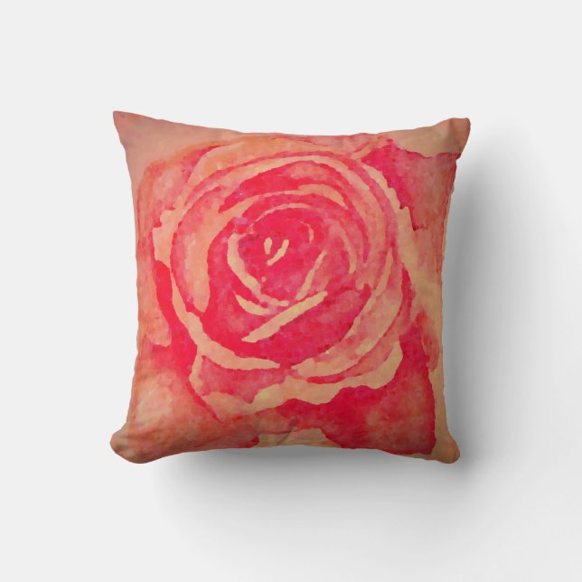 Bloomed Rose Cushion (Front)