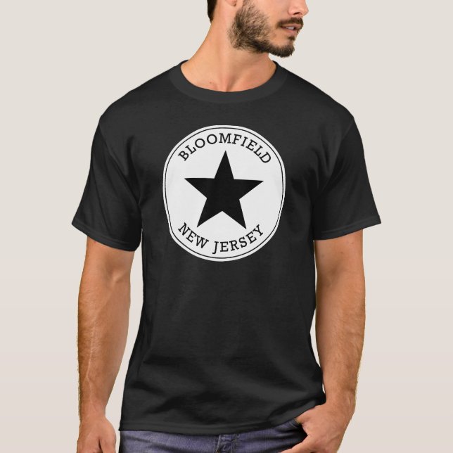 Bloomfield New Jersey T Shirt (Front)